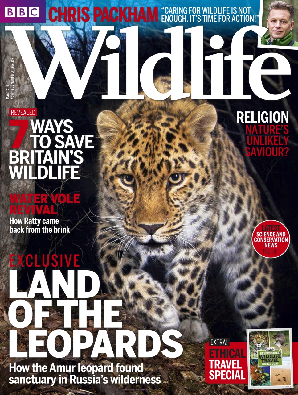 BBC Wildlife Magazine Preview Pages