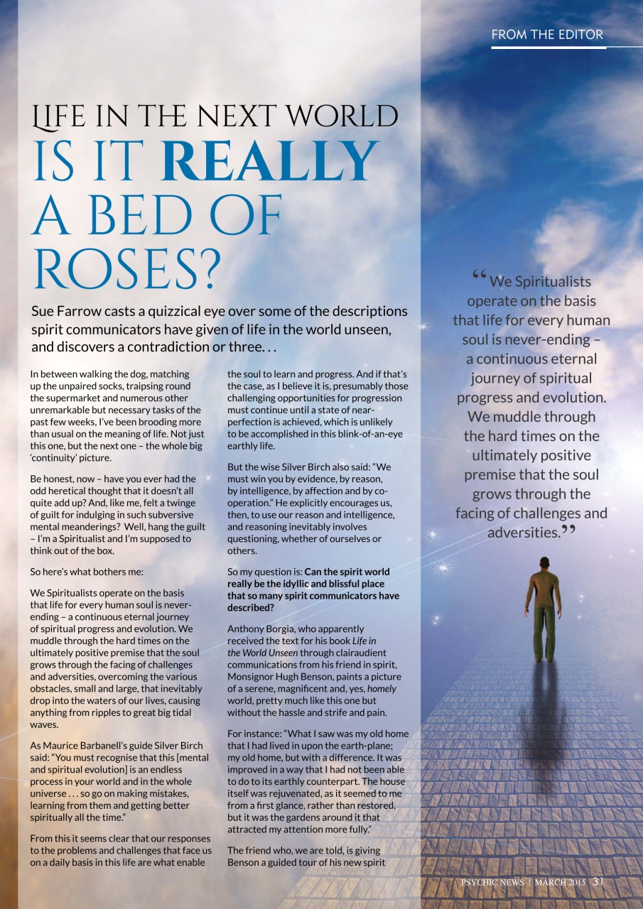 Psychic News Preview Pages