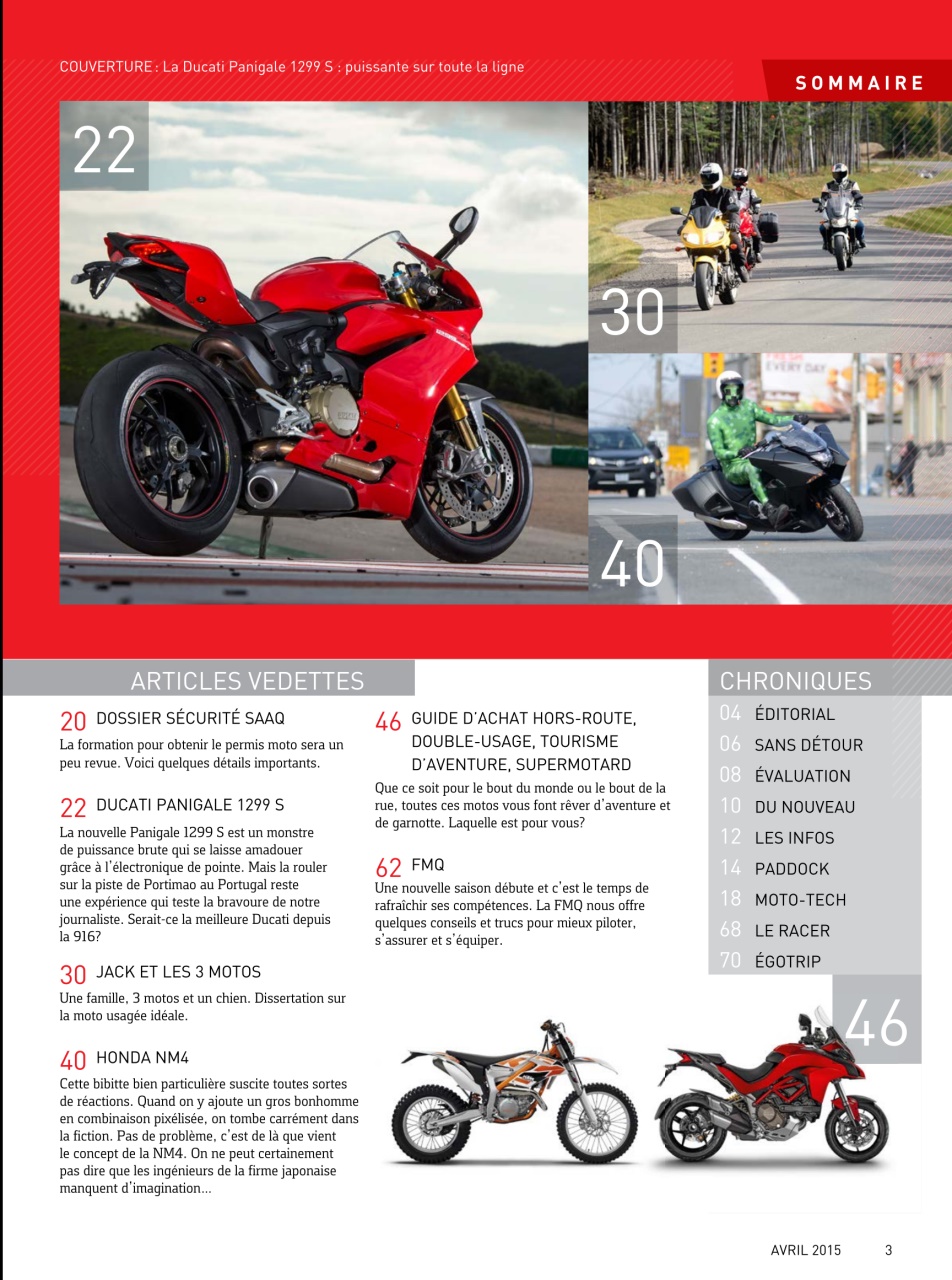 Moto Journal Preview Pages