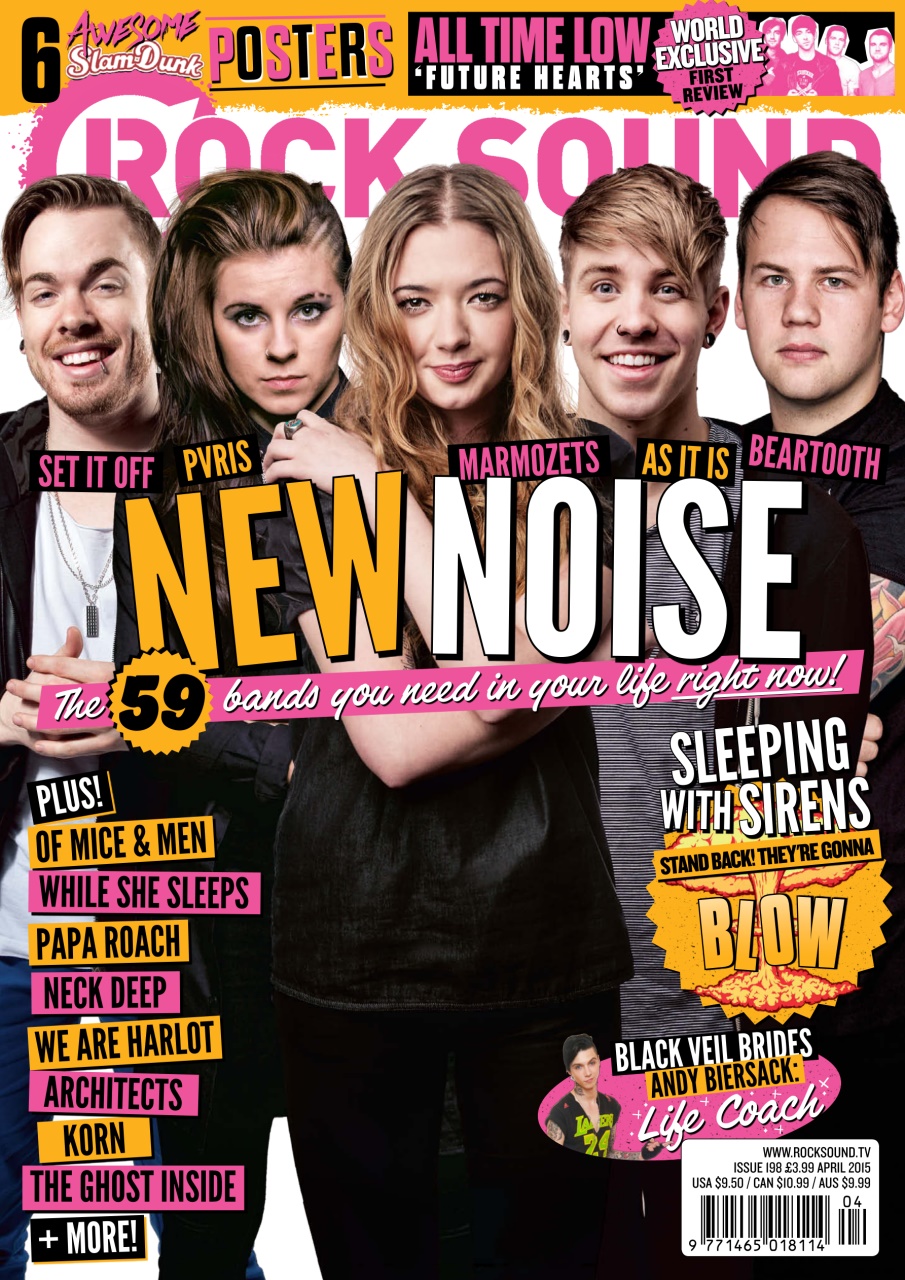 Rock Sound Magazine Preview Pages