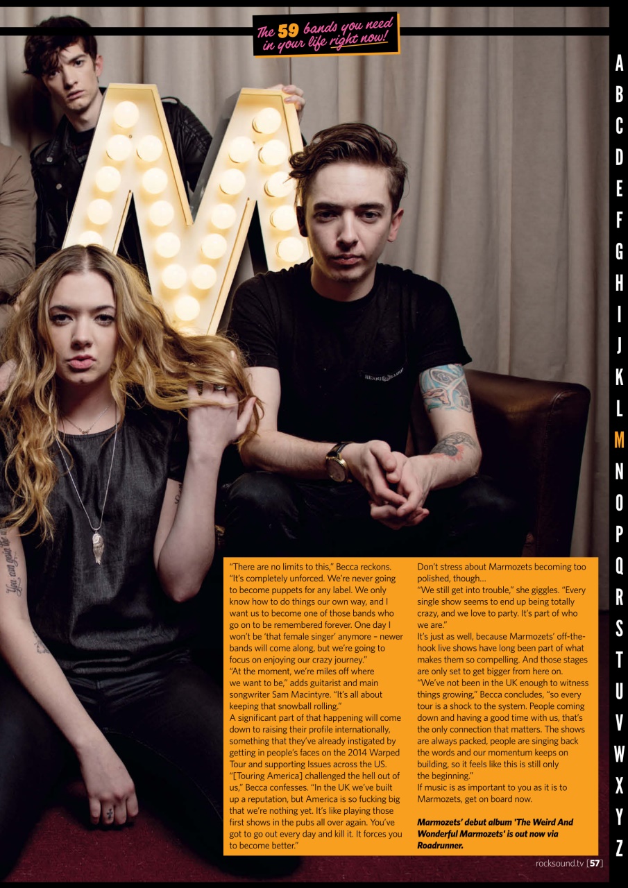 Rock Sound Magazine Preview Pages