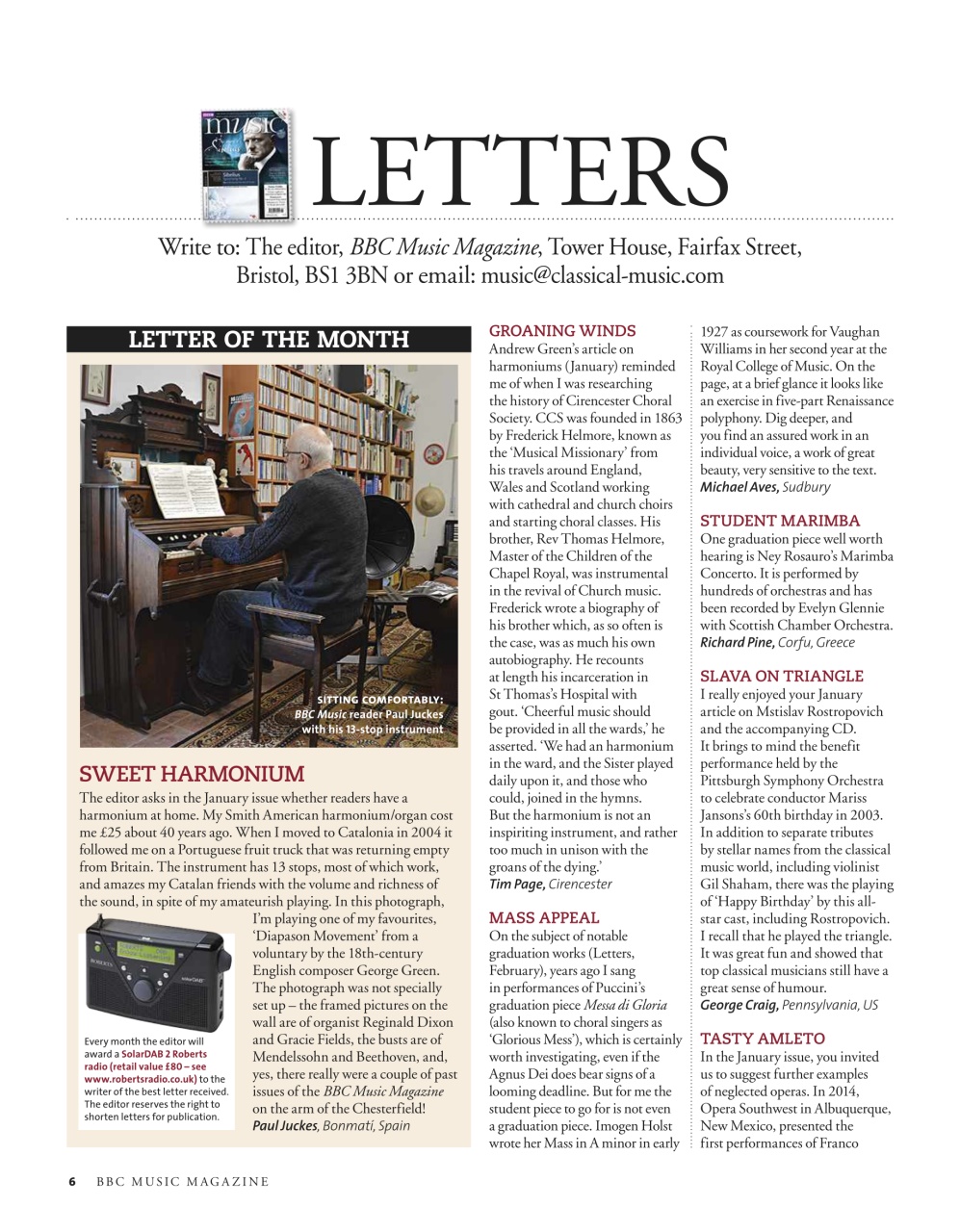 BBC Music Magazine Preview Pages