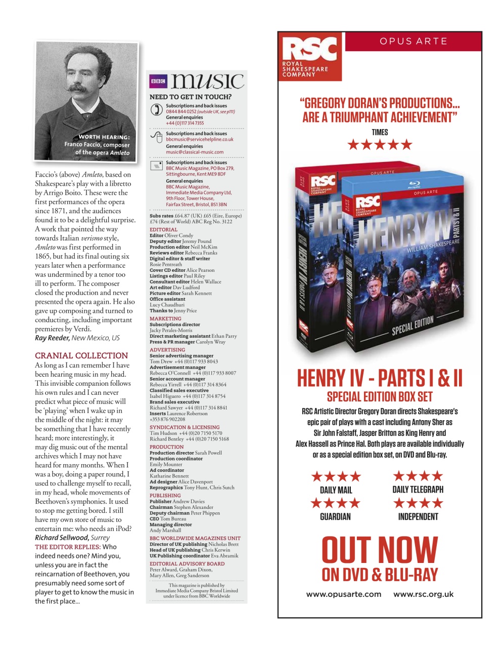 BBC Music Magazine Preview Pages