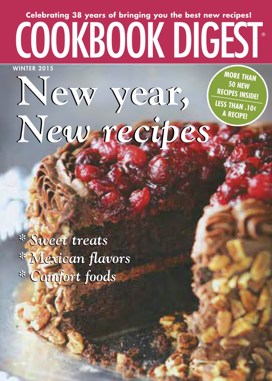 Cookbook Digest Preview Pages