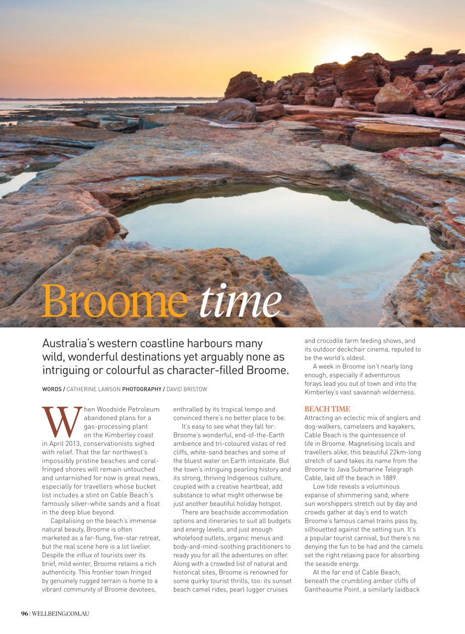 WellBeing Preview Pages