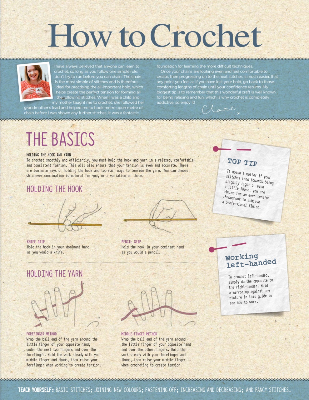 Inside Crochet Preview Pages