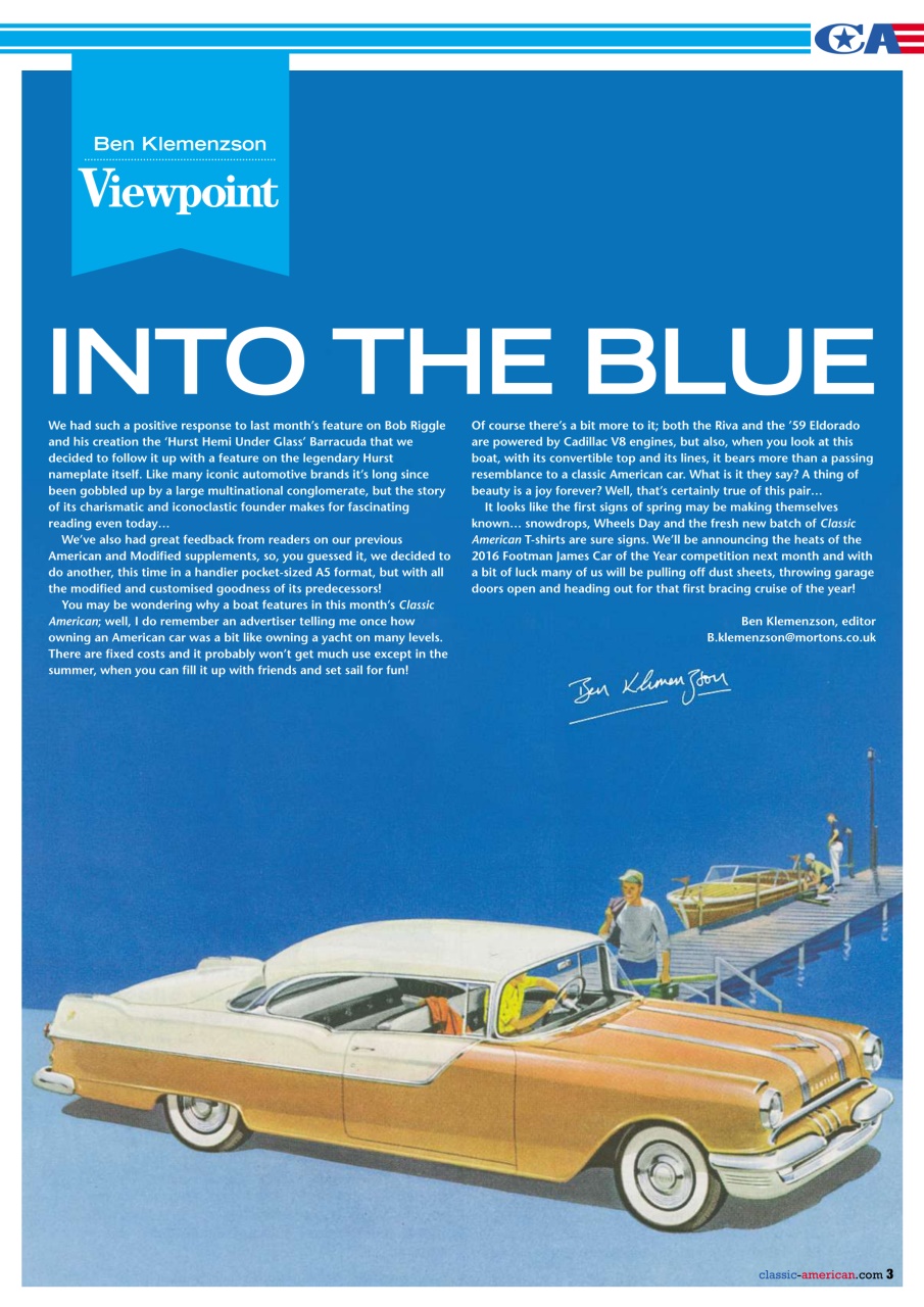 Classic American Magazine Preview Pages