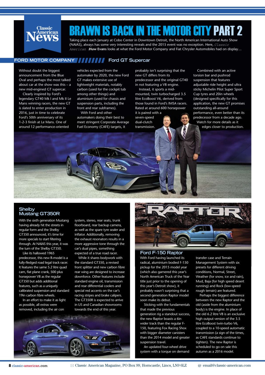 Classic American Magazine Preview Pages