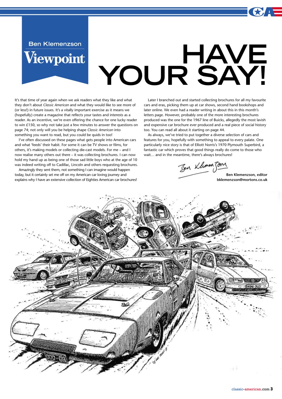 Classic American Magazine Preview Pages