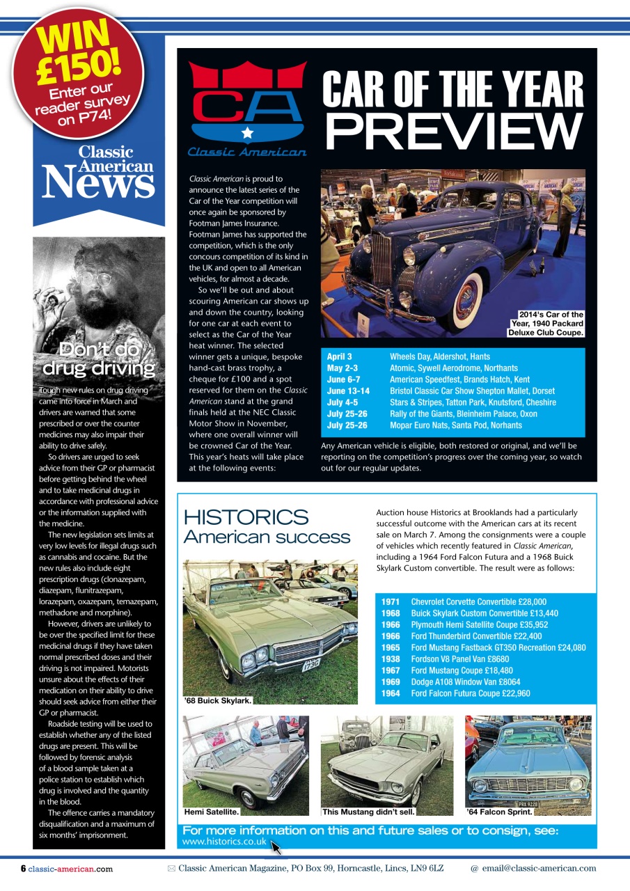 Classic American Magazine Preview Pages