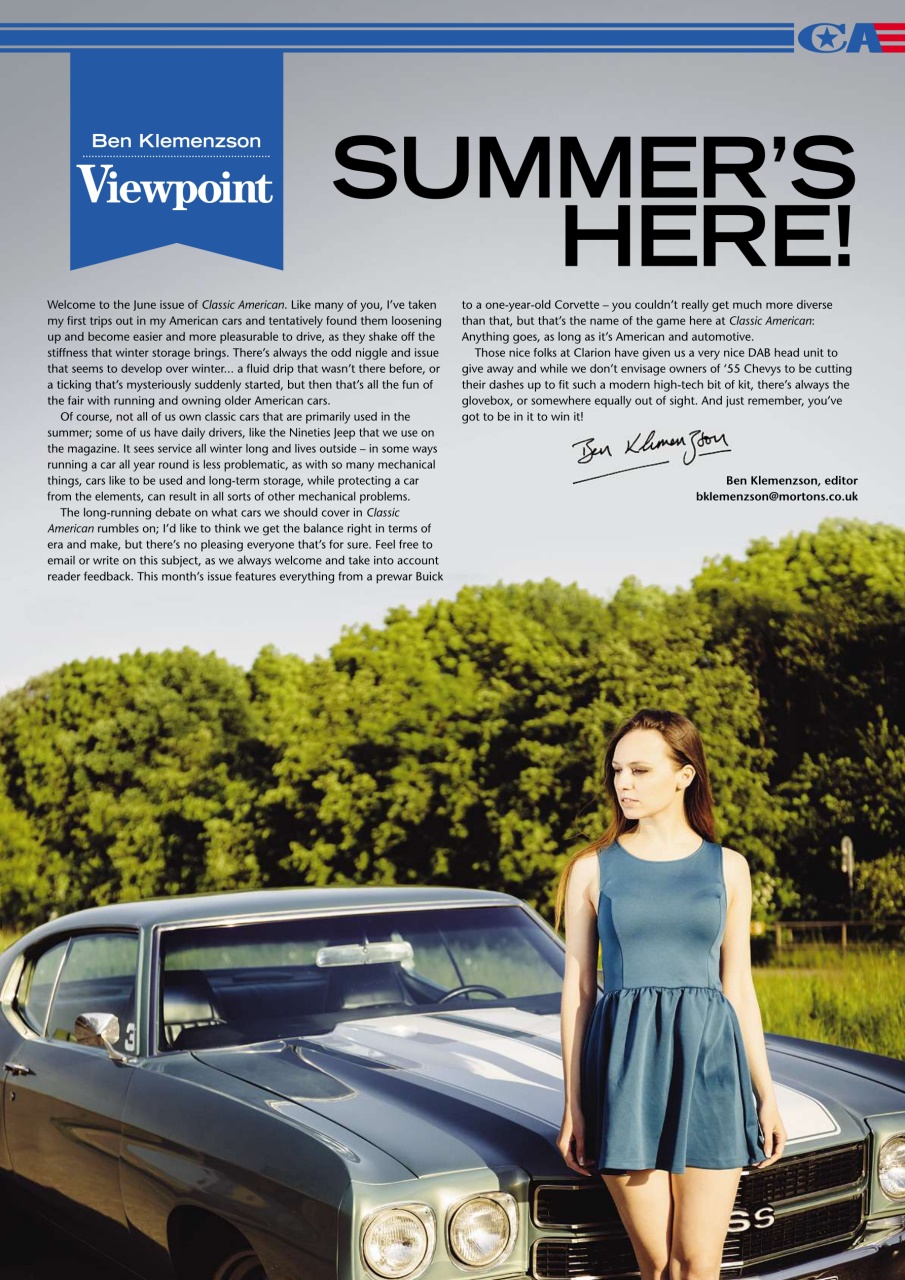 Classic American Magazine Preview Pages