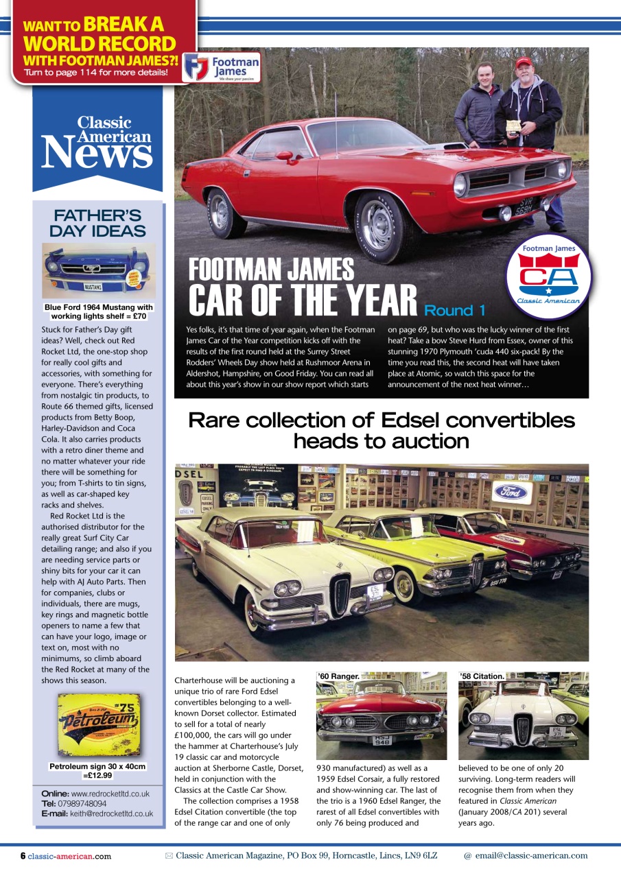 Classic American Magazine Preview Pages