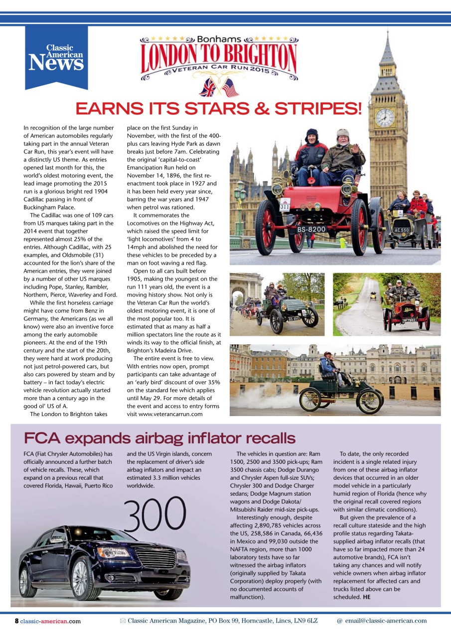 Classic American Magazine Preview Pages