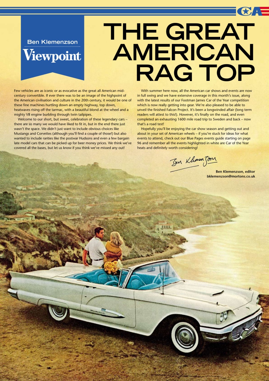 Classic American Magazine Preview Pages