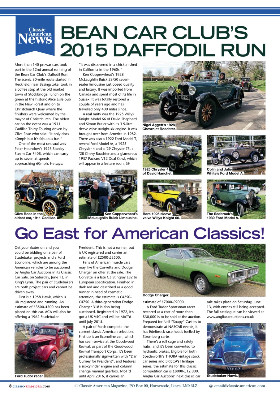 Classic American Magazine Preview Pages