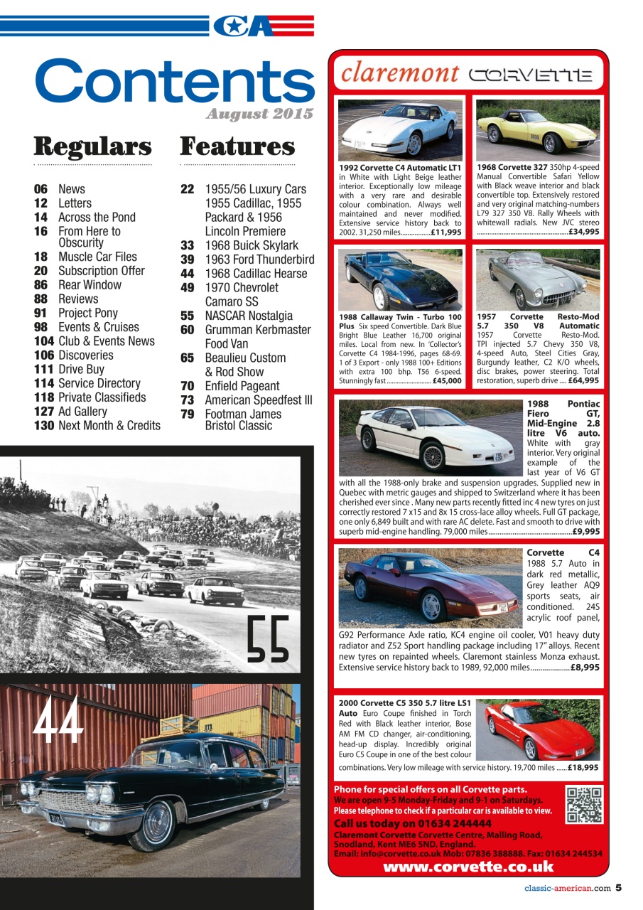 Classic American Magazine Preview Pages