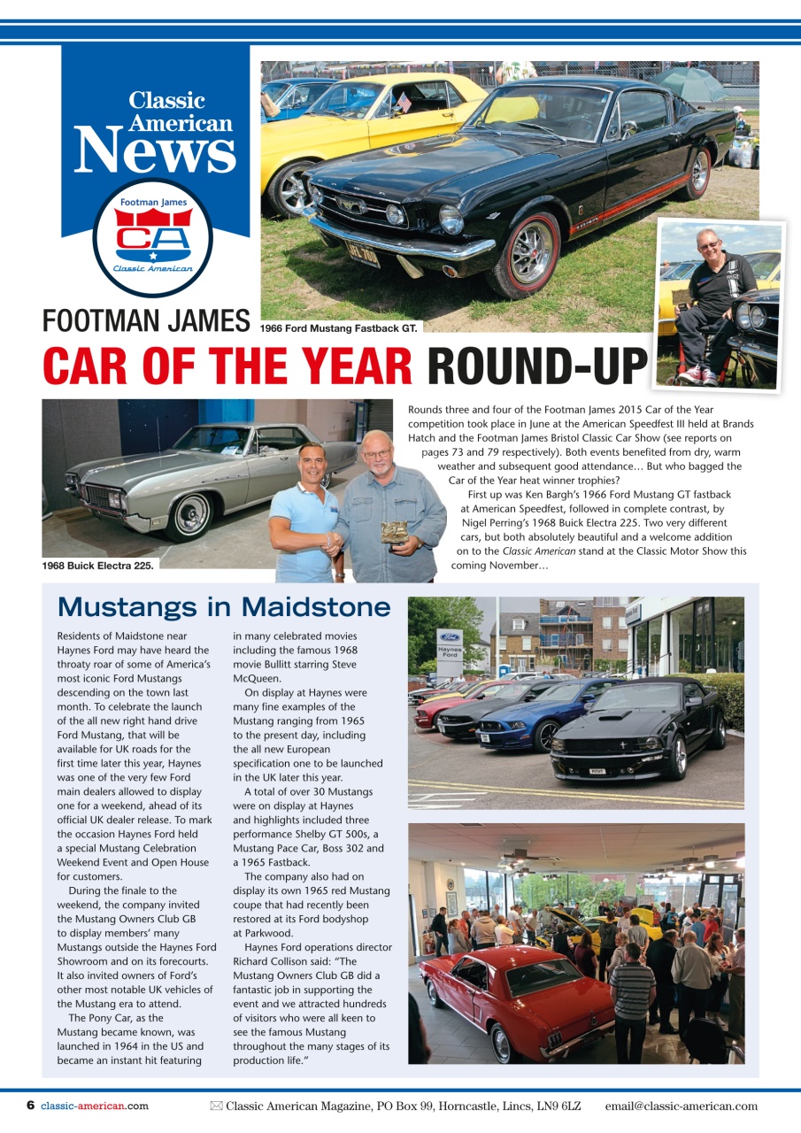 Classic American Magazine Preview Pages