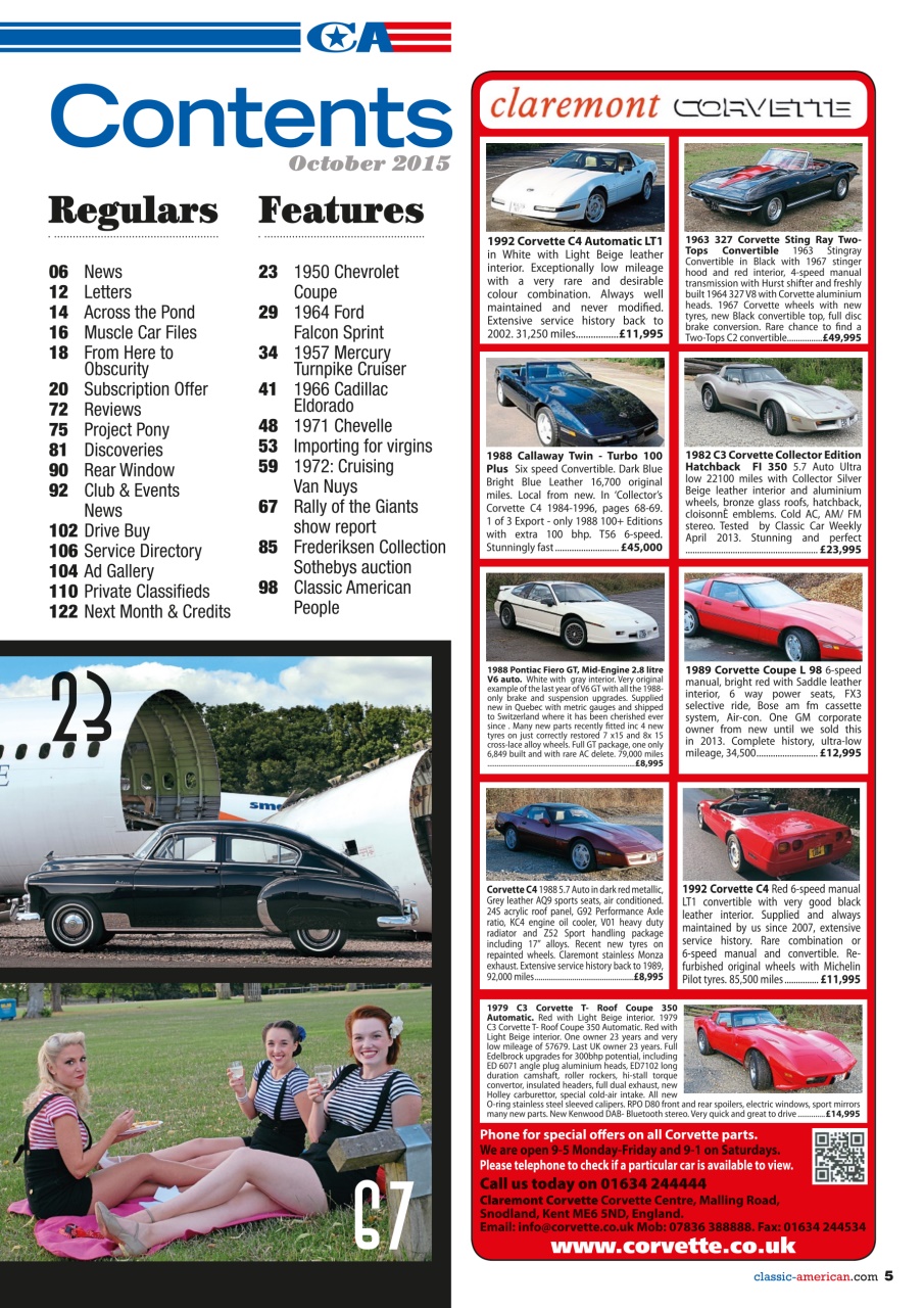 Classic American Magazine Preview Pages