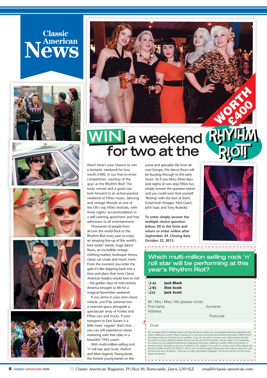 Classic American Magazine Preview Pages