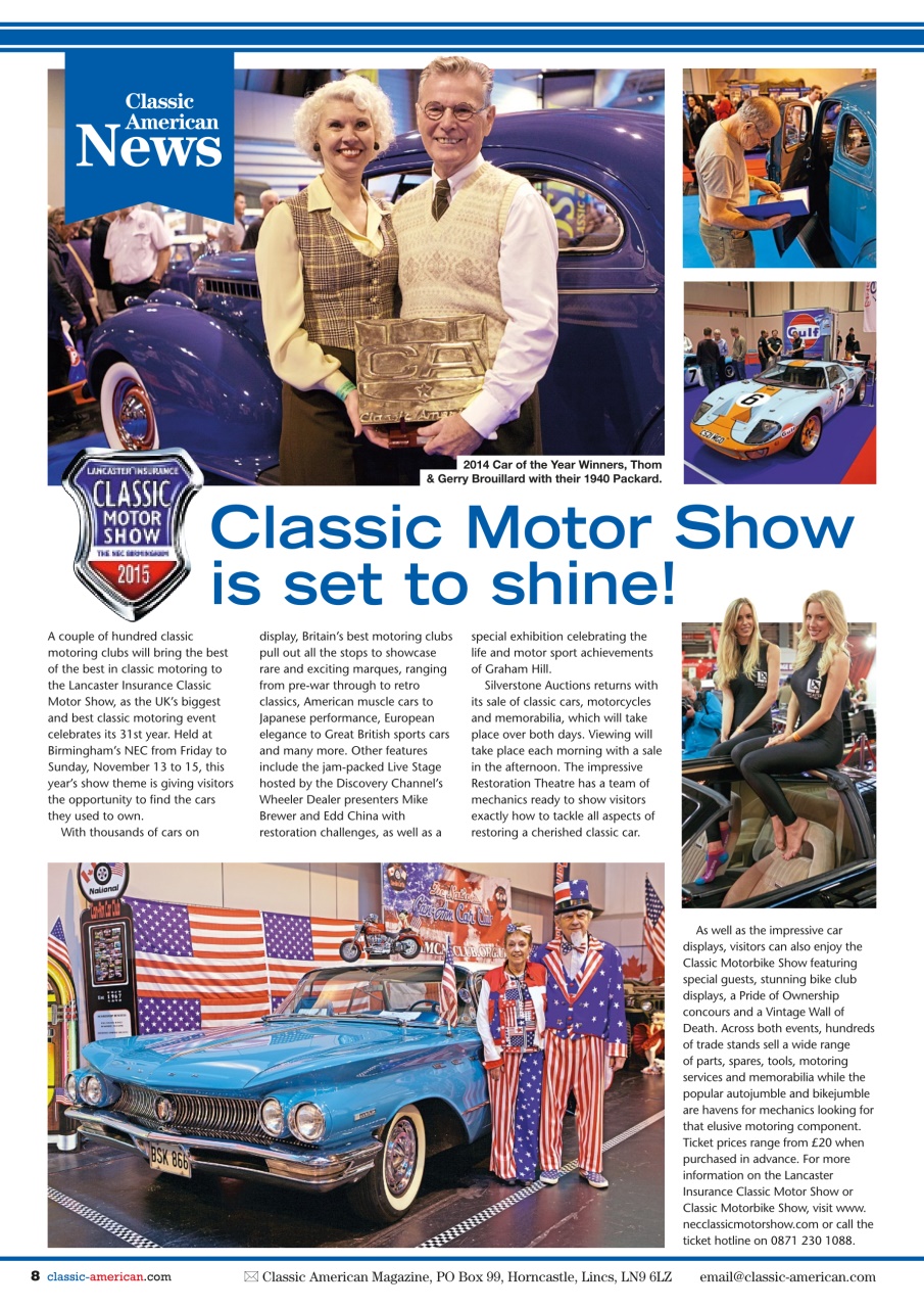 Classic American Magazine Preview Pages