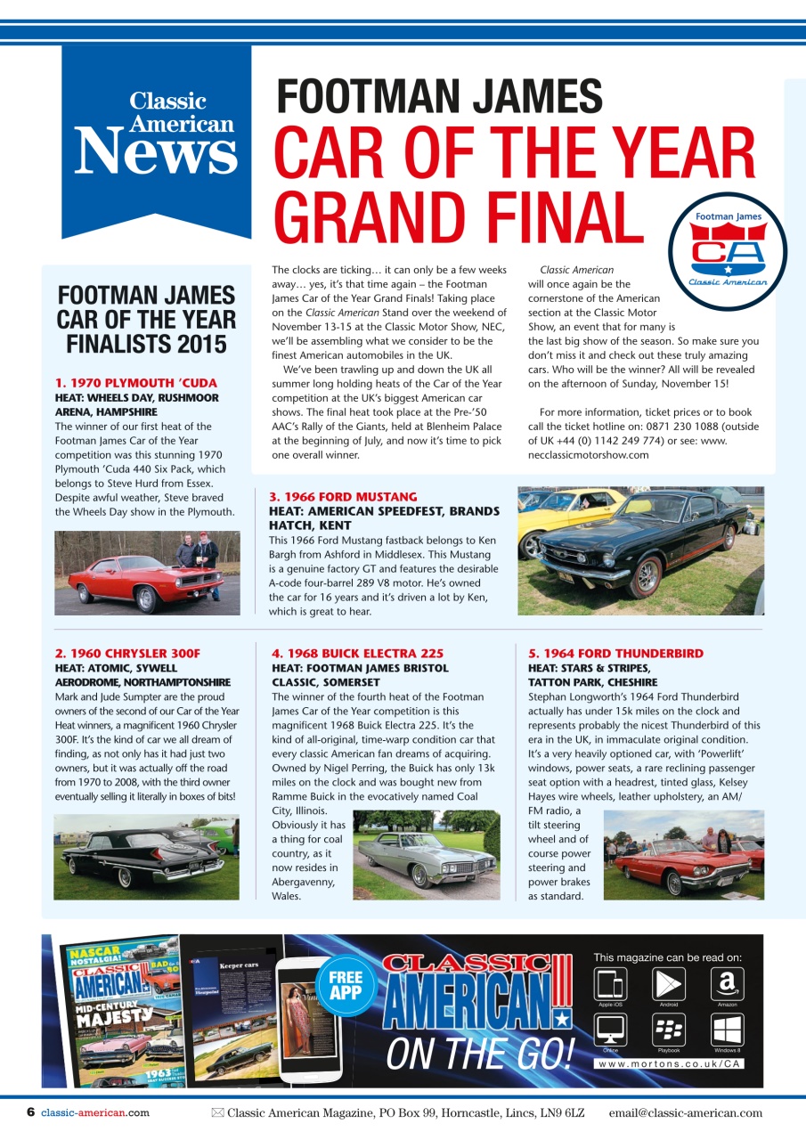 Classic American Magazine Preview Pages