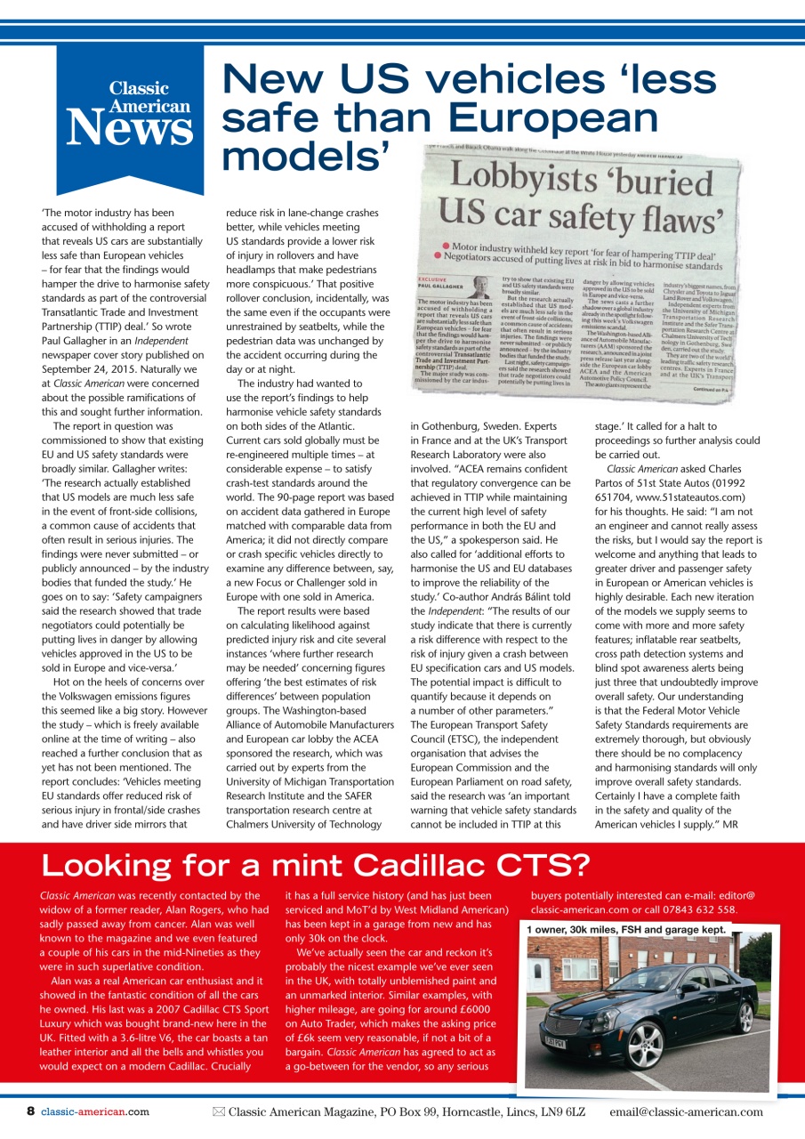 Classic American Magazine Preview Pages