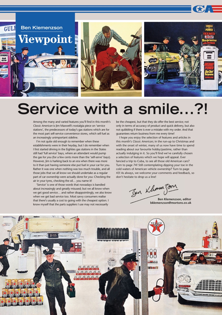 Classic American Magazine Preview Pages