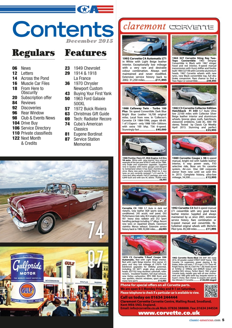 Classic American Magazine Preview Pages