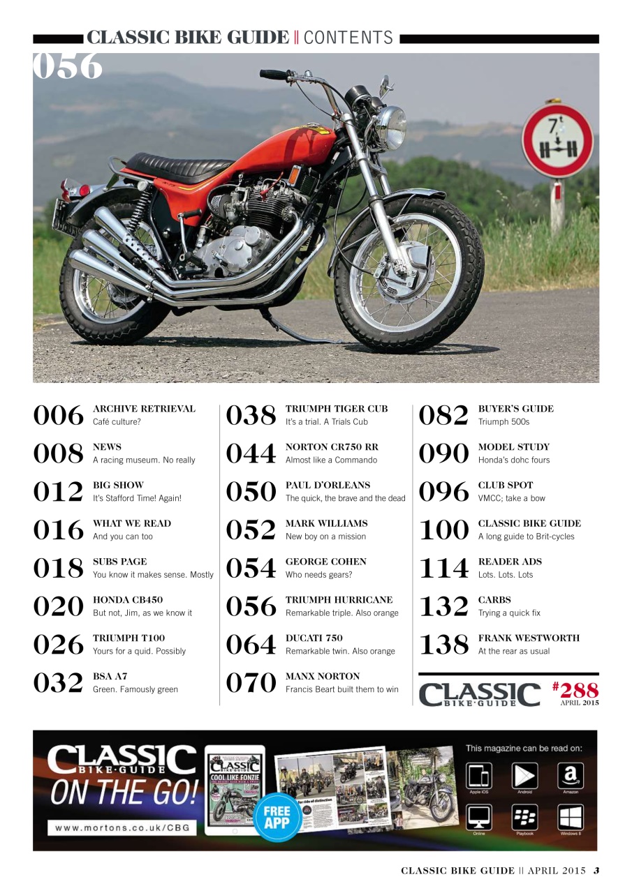Classic Bike Guide Preview Pages