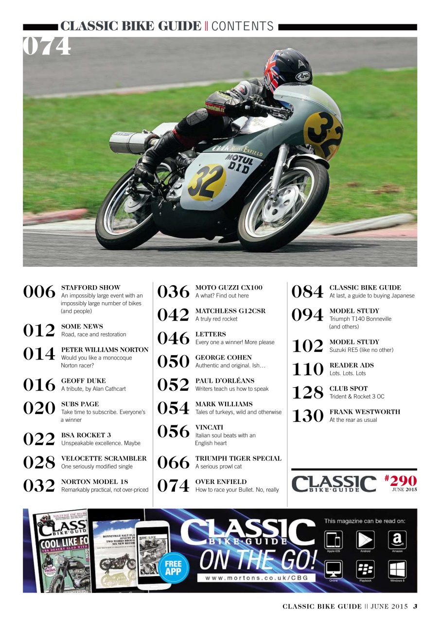 Classic Bike Guide Preview Pages