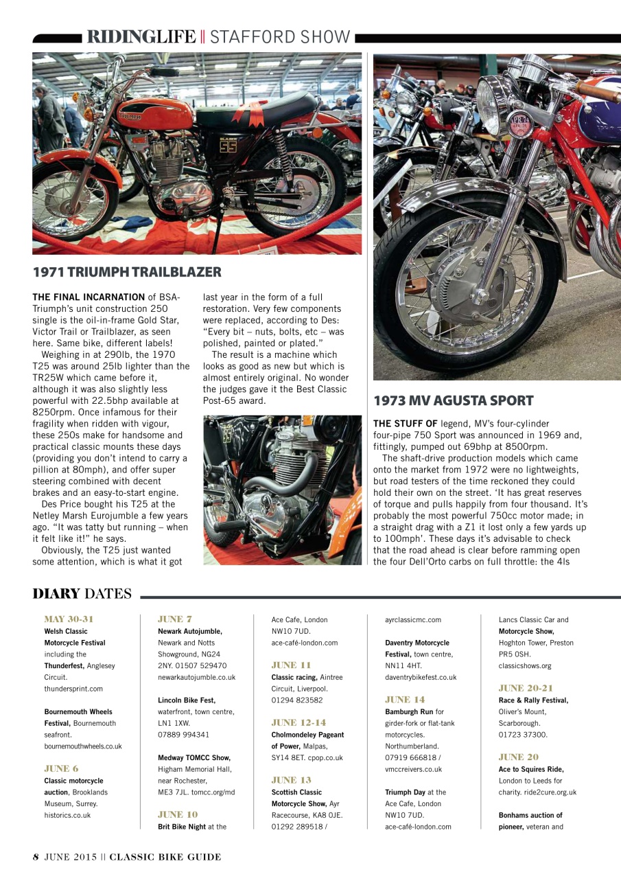 Classic Bike Guide Preview Pages