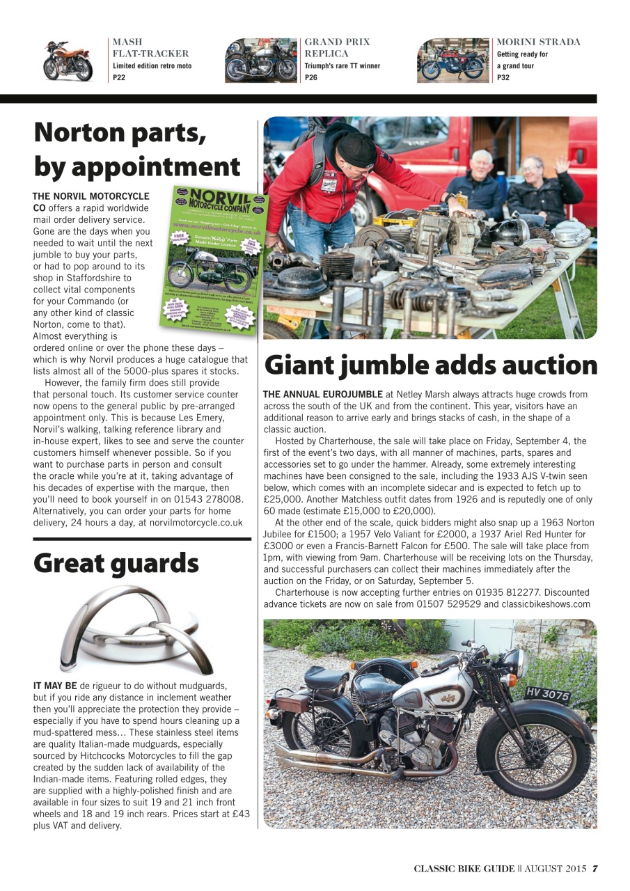 Classic Bike Guide Preview Pages