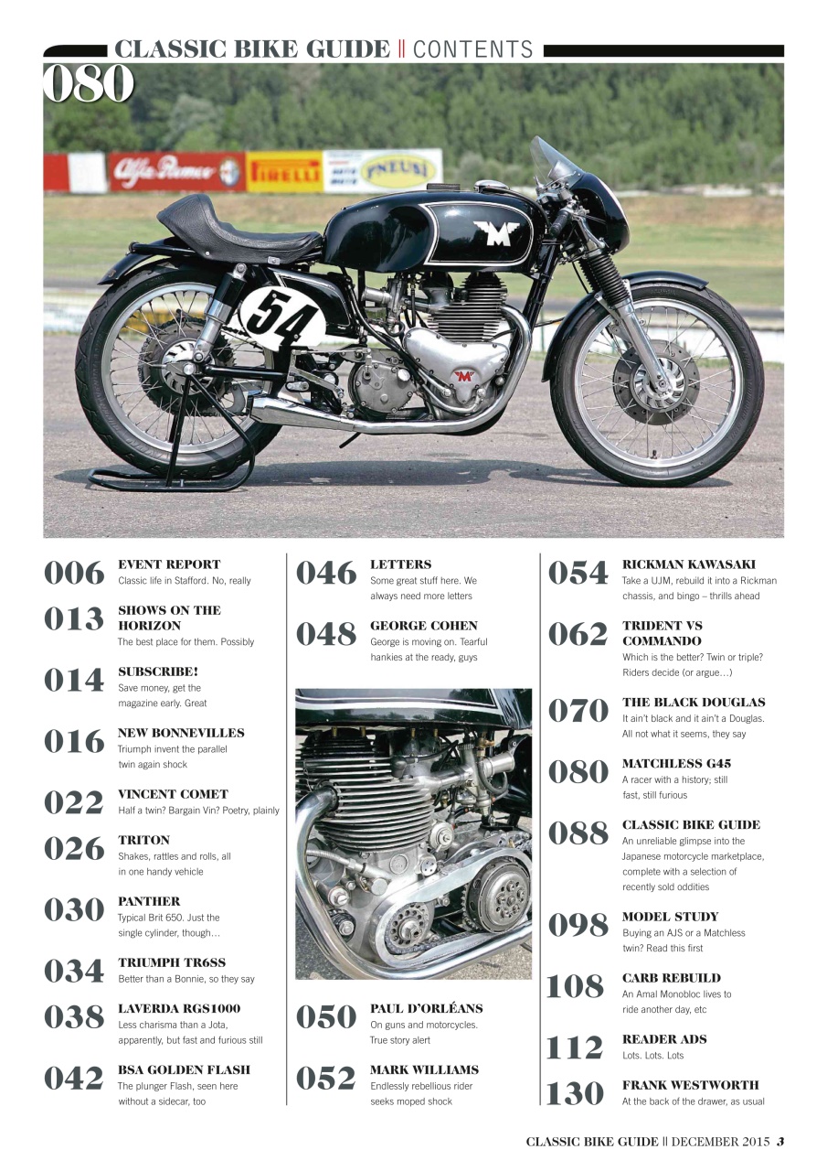 Classic Bike Guide Preview Pages