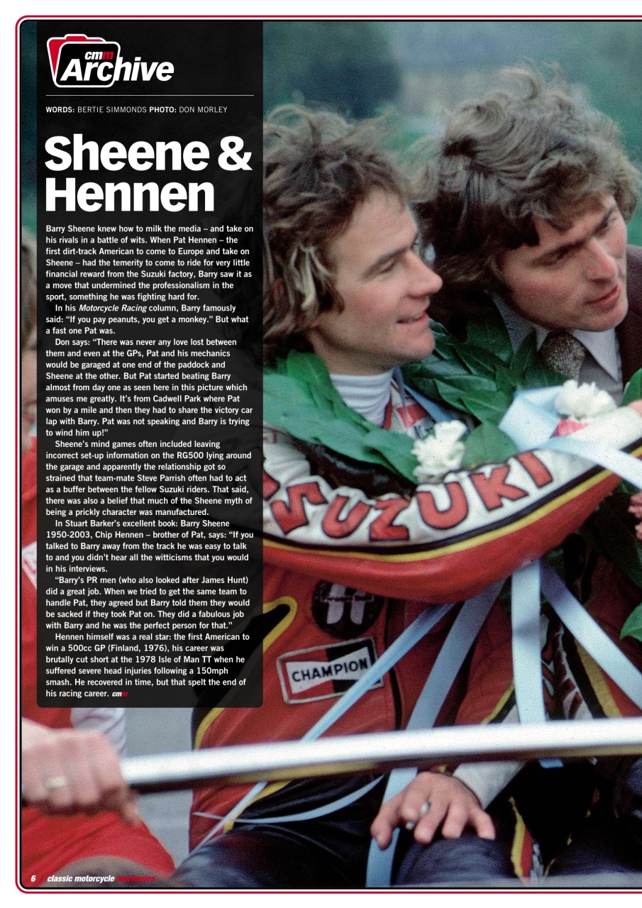 Classic Motorcycle Mechanics Preview Pages