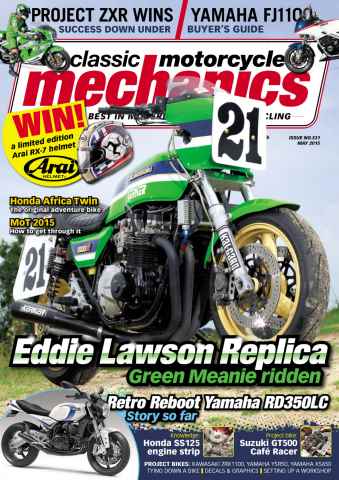 Classic Motorcycle Mechanics issue May 2015