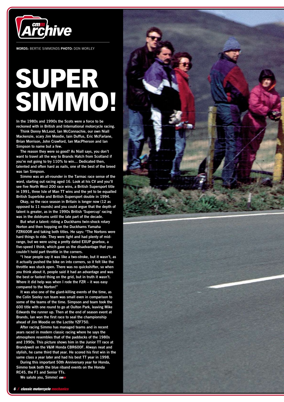 Classic Motorcycle Mechanics Preview Pages