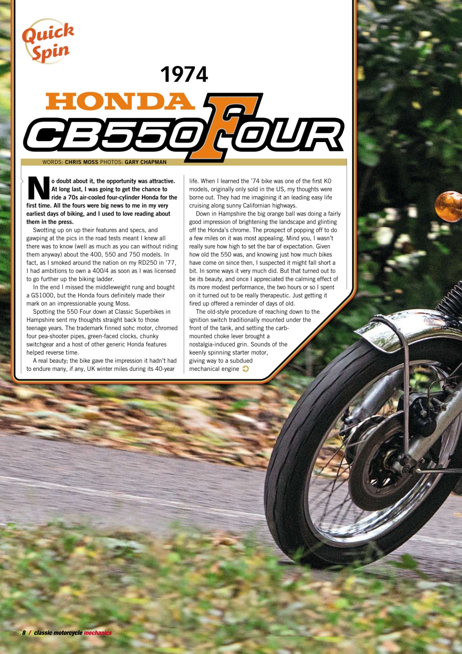 Classic Motorcycle Mechanics Preview Pages