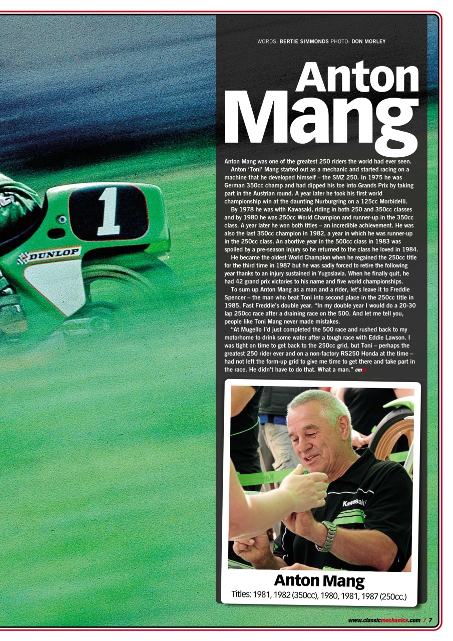 Classic Motorcycle Mechanics Preview Pages