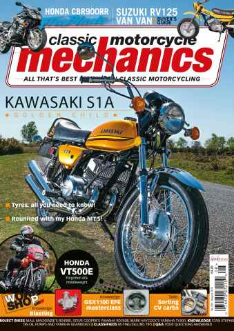 Classic Motorcycle Mechanics issue August 2015