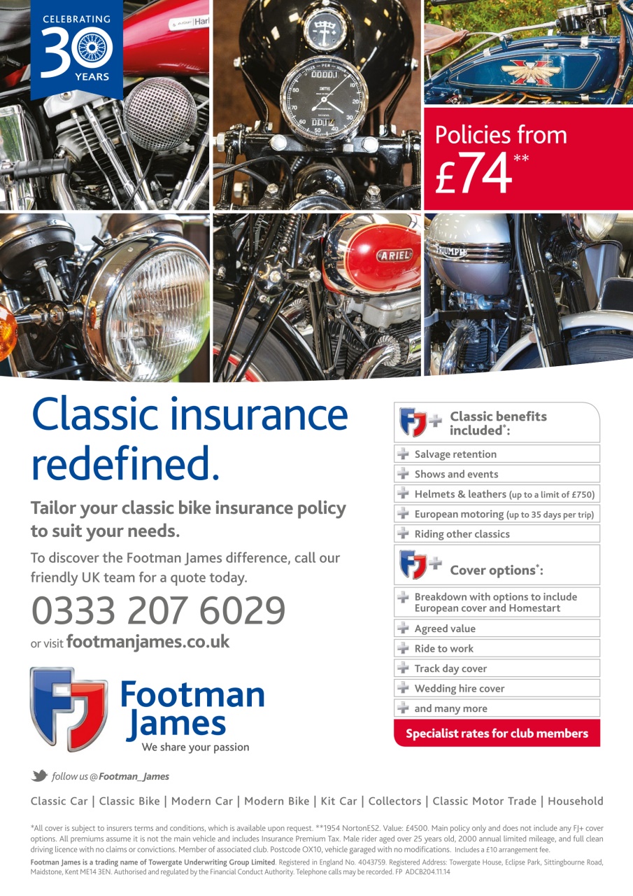 Classic Motorcycle Mechanics Preview Pages