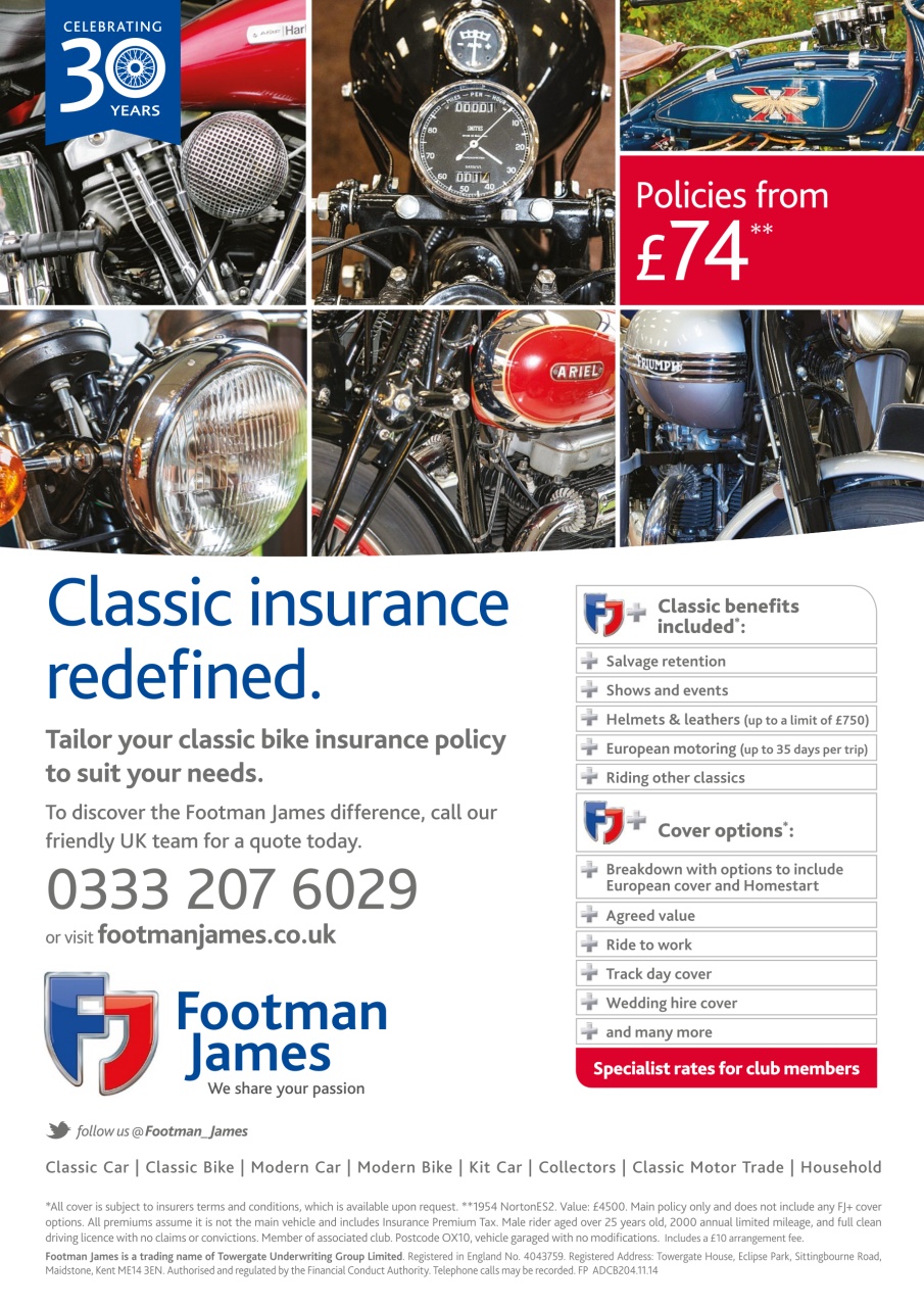 Classic Motorcycle Mechanics Preview Pages