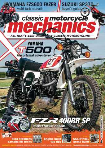 Classic Motorcycle Mechanics issue November 2015