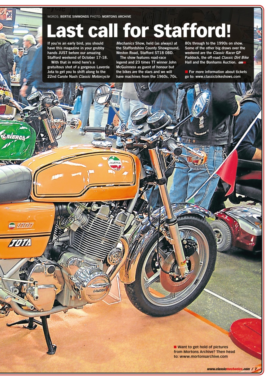 Classic Motorcycle Mechanics Preview Pages