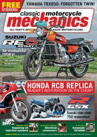 Classic Motorcycle Mechanics issue December 2015