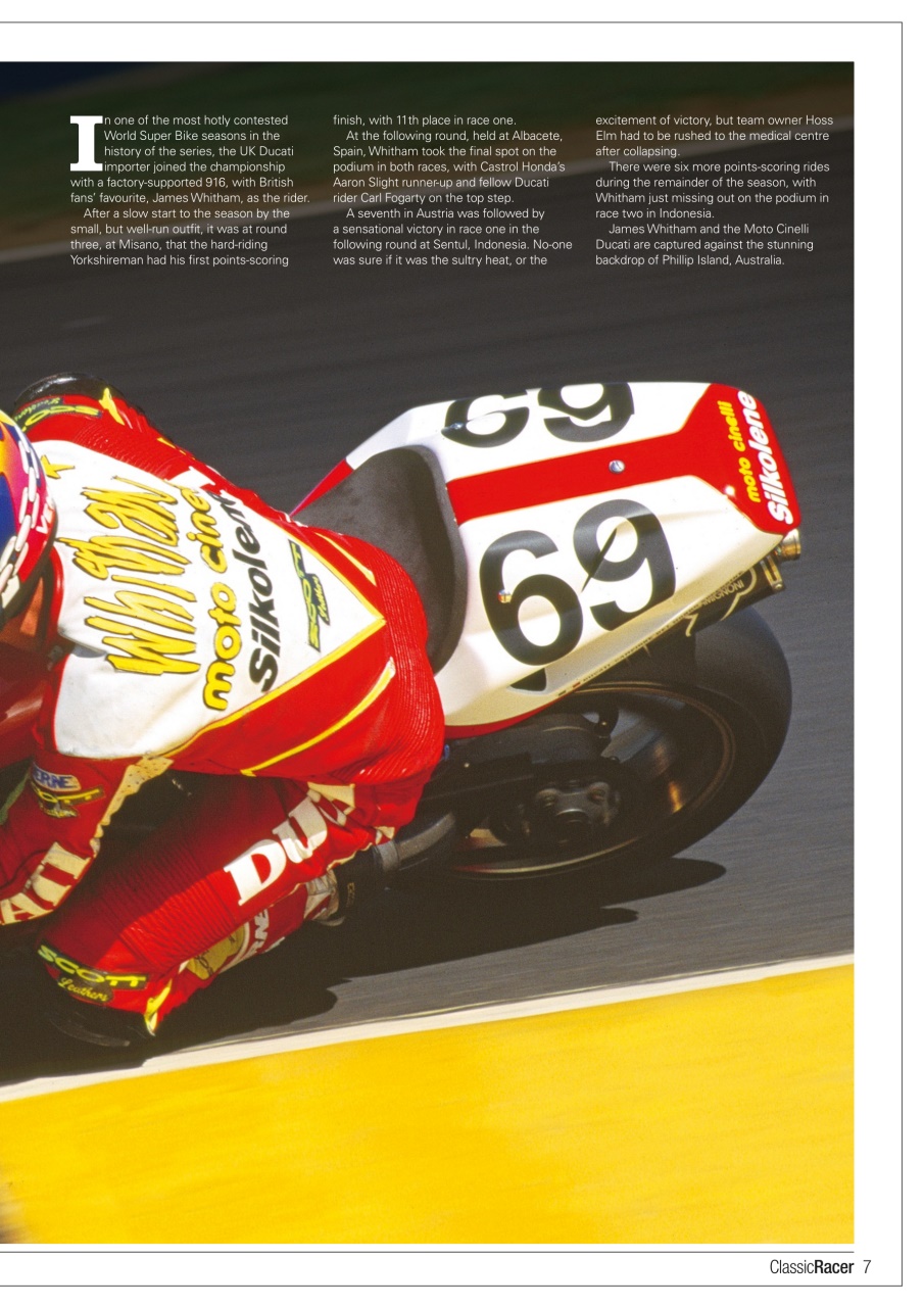 Classic Racer Preview Pages
