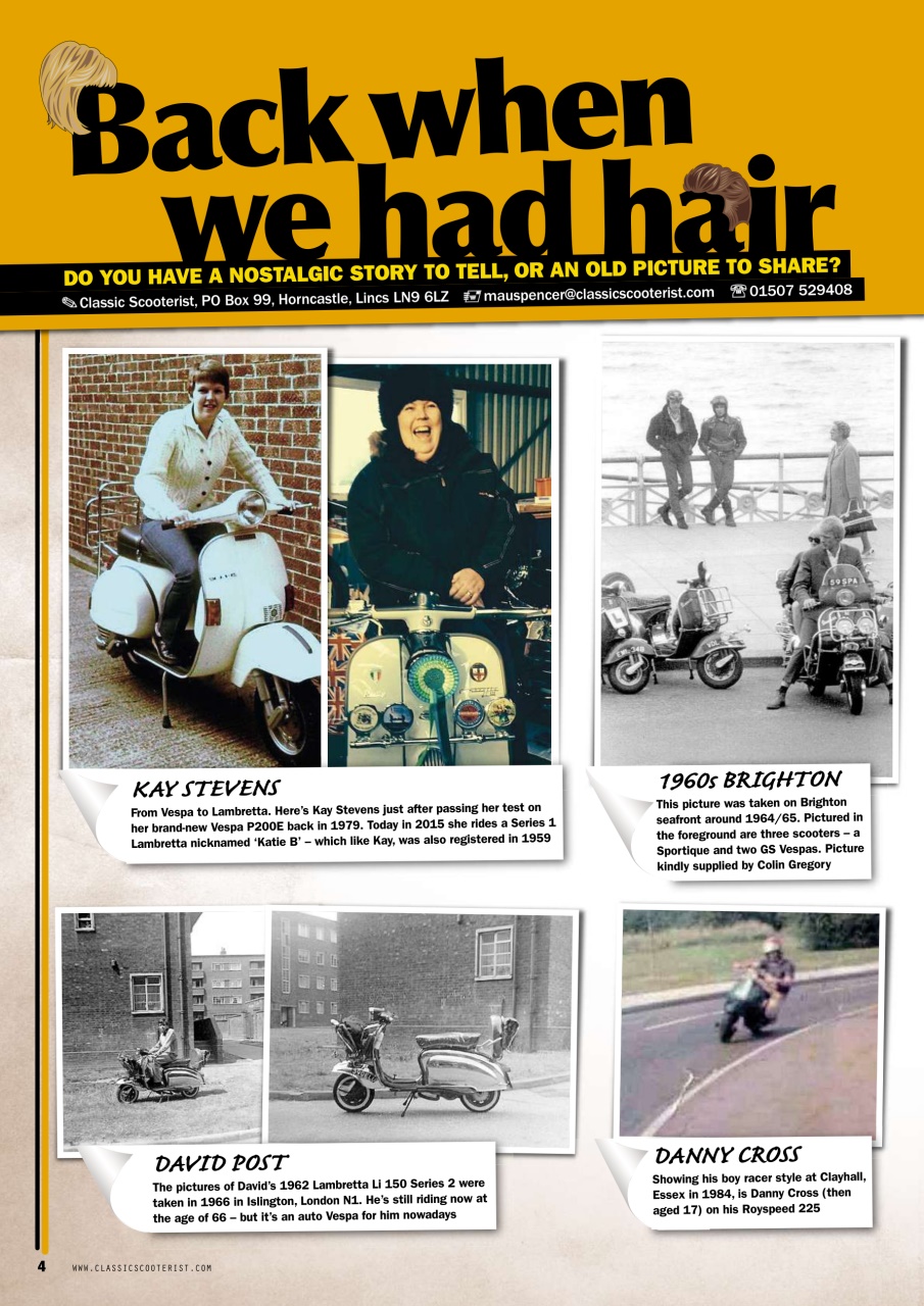 Classic Scooterist Preview Pages