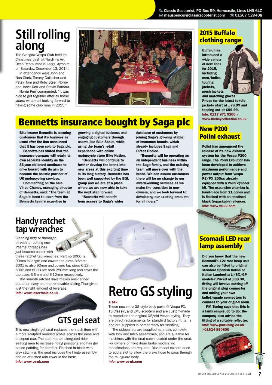 Classic Scooterist Preview Pages