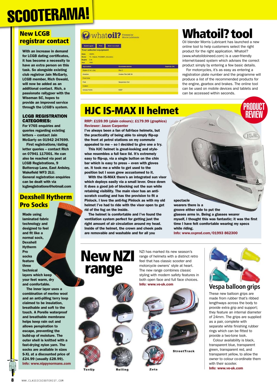 Classic Scooterist Preview Pages