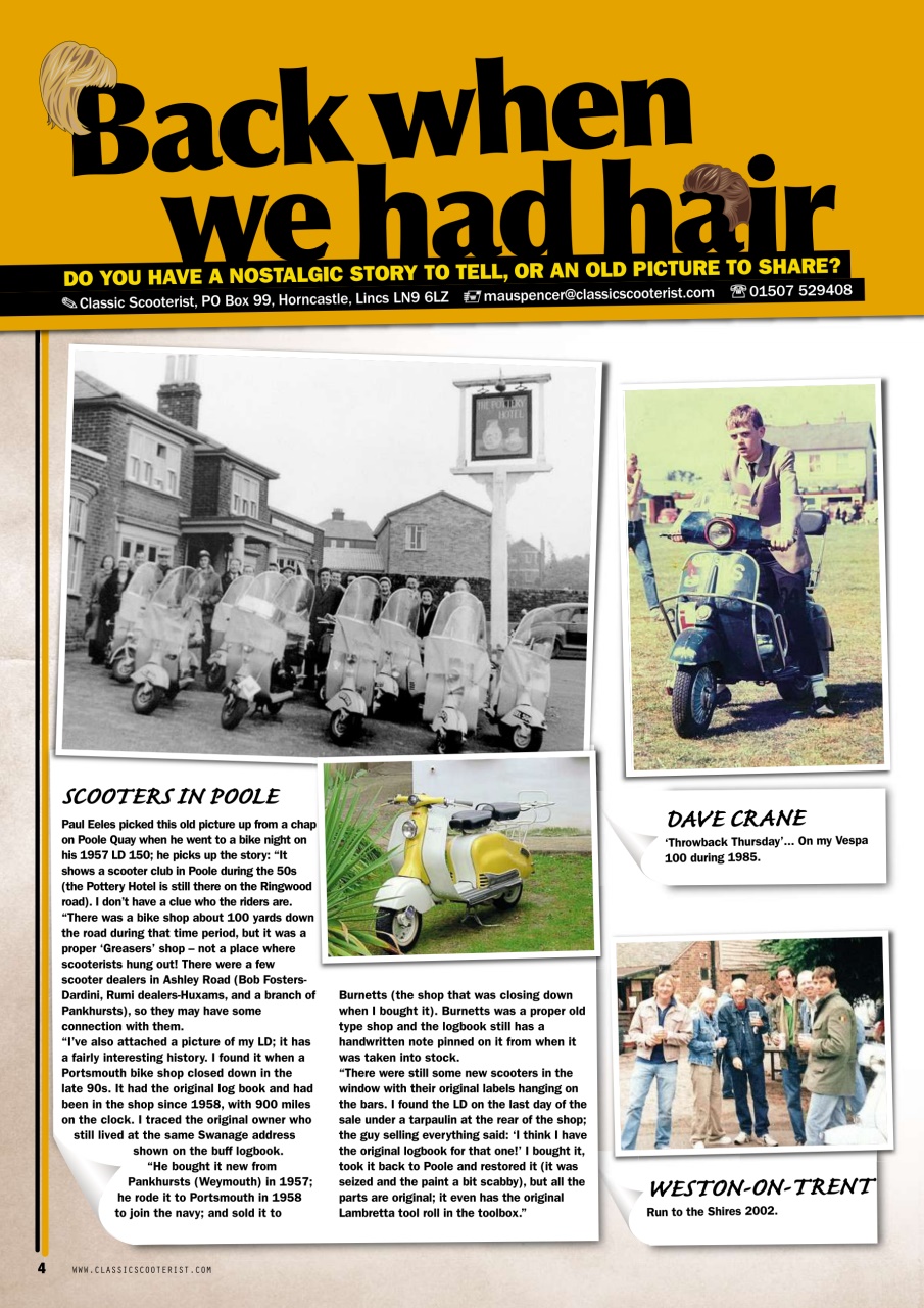 Classic Scooterist Preview Pages