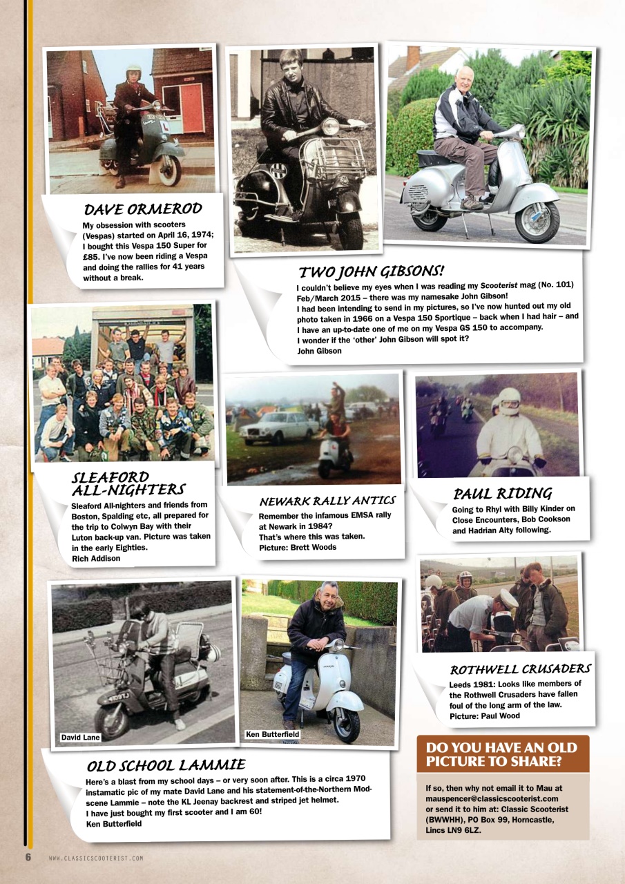 Classic Scooterist Preview Pages